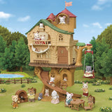Sylvanian Families 5494 Adventure Tree House - Ensemble de jeu pour maison de poupée Dollhouses Naty Shop