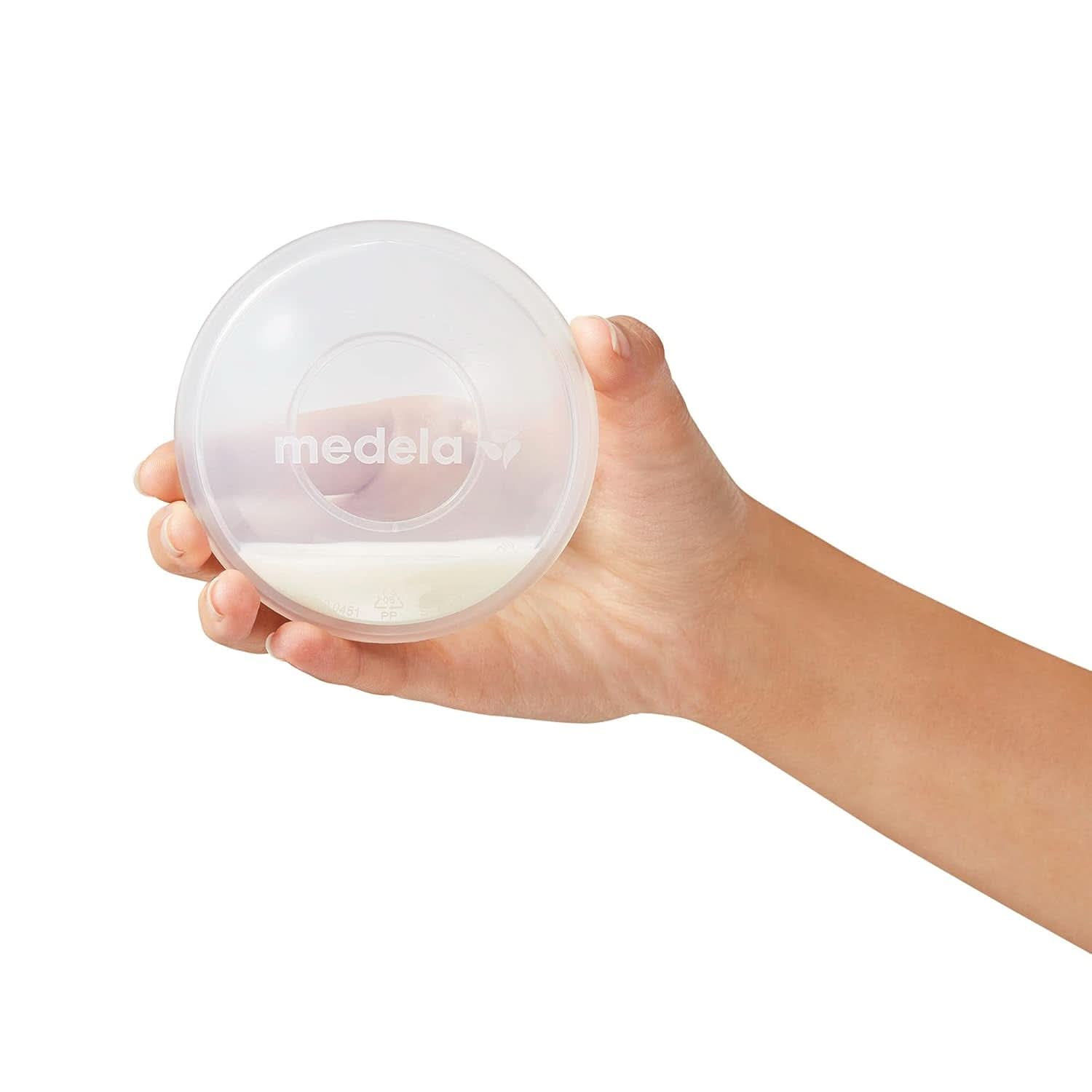 Coquilles Medela Milk Collection - BPA-, En silicone souple et flexible, Comprend 2 pcs Accessoires Alimentation et Allaitement Bebe Naty Shop