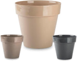Petit pot en plastique - diamètre 12 cm, léger et résistant, idéal pour semis, boutures et plantes d'intérieur - couleur aléatoire, Aléatoire