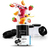 Gourmetmaxx Mr Magic Blender, Smoothie Maker avec pack d'accessoires Xxl Naty Shop