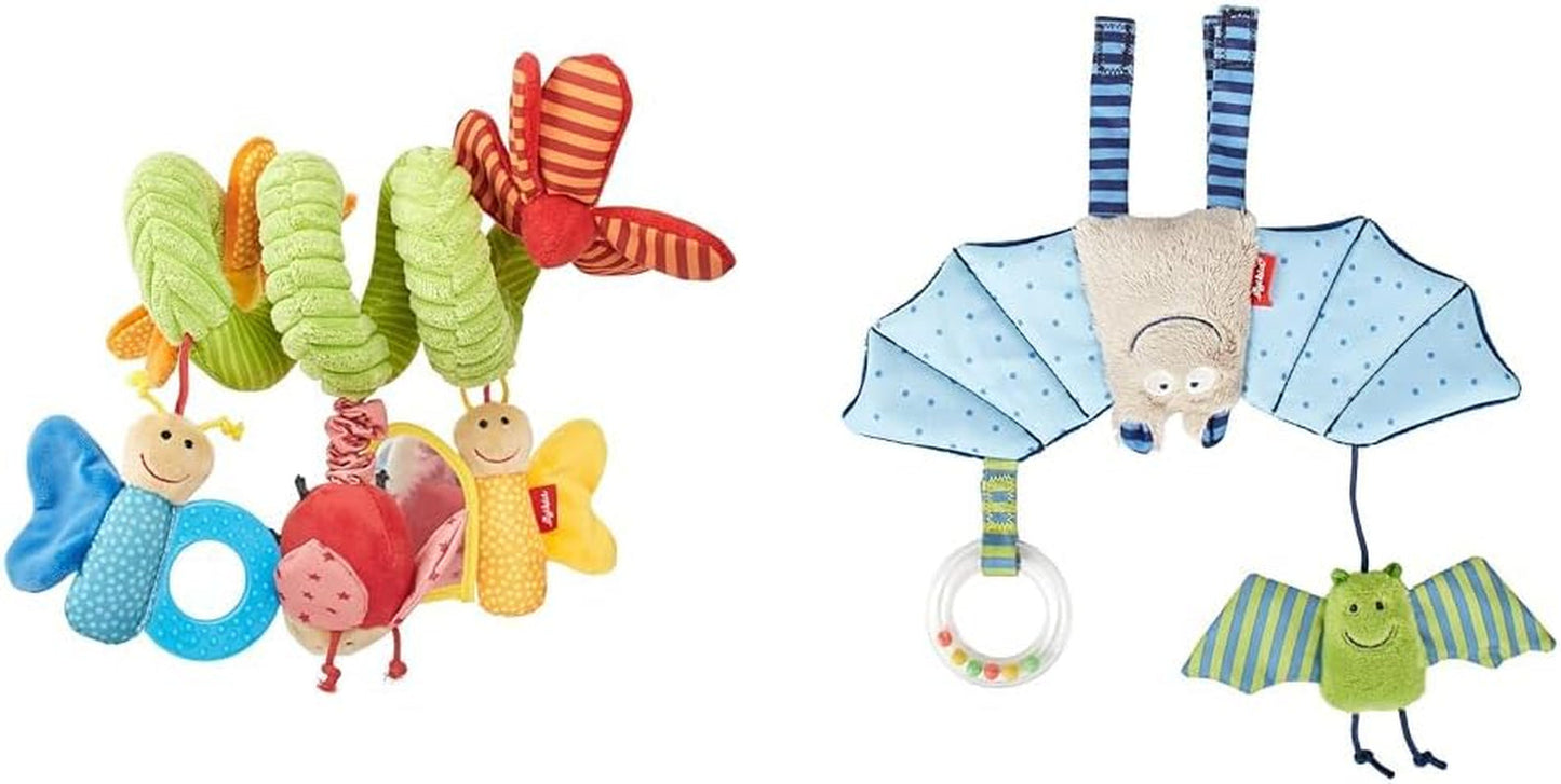 SIGIKID 42249 Papillon spirale actif Baby Activity On Tour jouet filles recommandé dès la naissance multicolore Jouets Bebe Naty Shop Pack avec remorque 41013 Multicolore