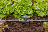 Vanne de régulation et d'arrêt Gardena Micro-Drip-System 13 mm (1/2 pouce) : Arrêt simple des tuyaux et régulation continue du débit d'eau, accessoire pour la pose de tuyaux goutte à goutte (13207-20)