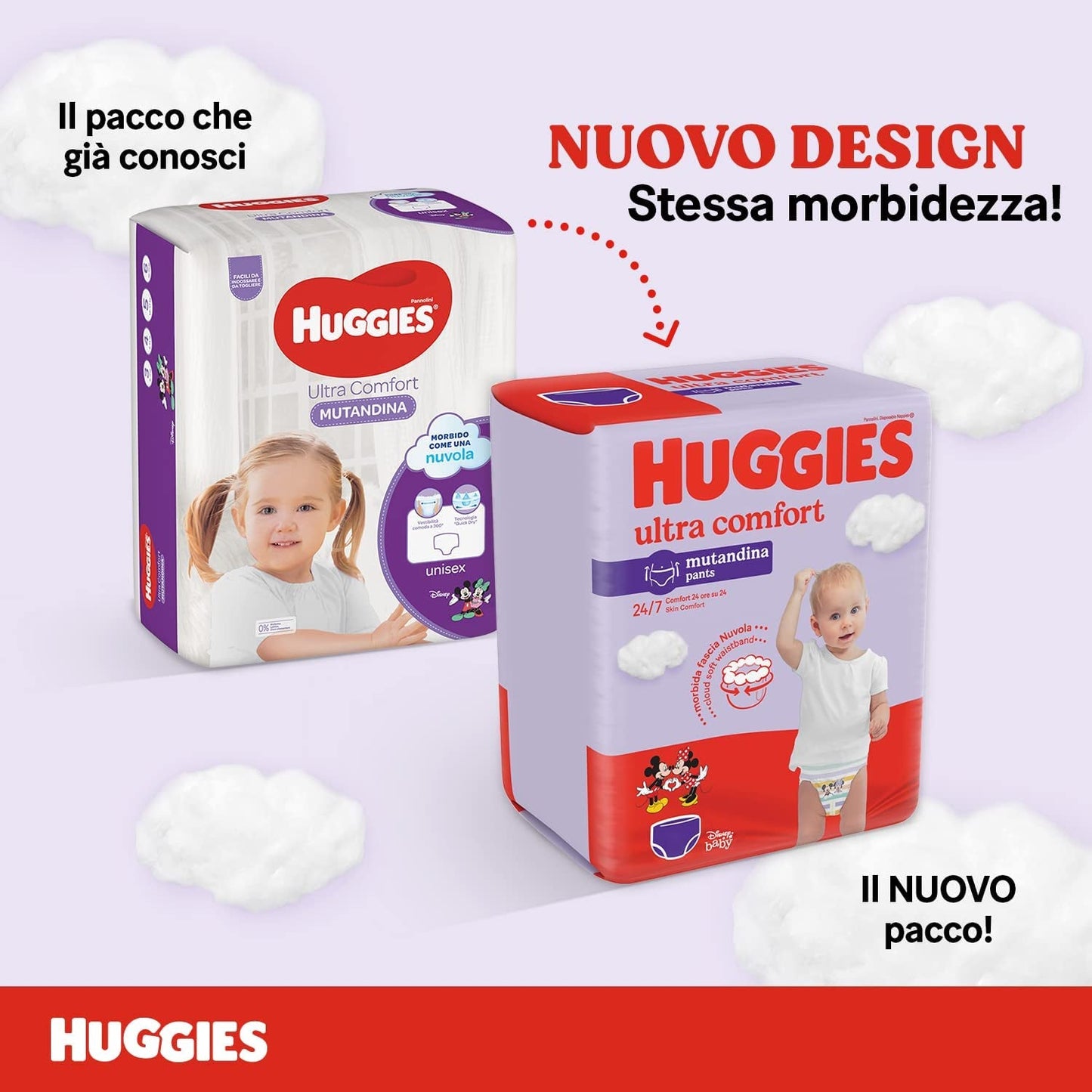 Couches Huggies Ultra Confort, taille 5 (12-17 kg), paquet de 56