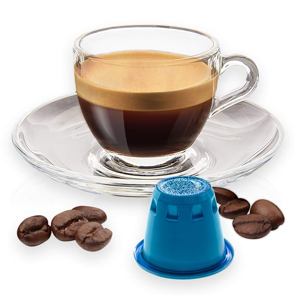 Capsules de café Decaffeinato compatibles Nespresso 5,6g x 100 capsules