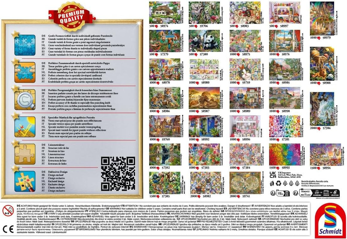 Schmidt Spiele 57379 Camper Romance, puzzle 500 pièces Puzzle Naty Shop