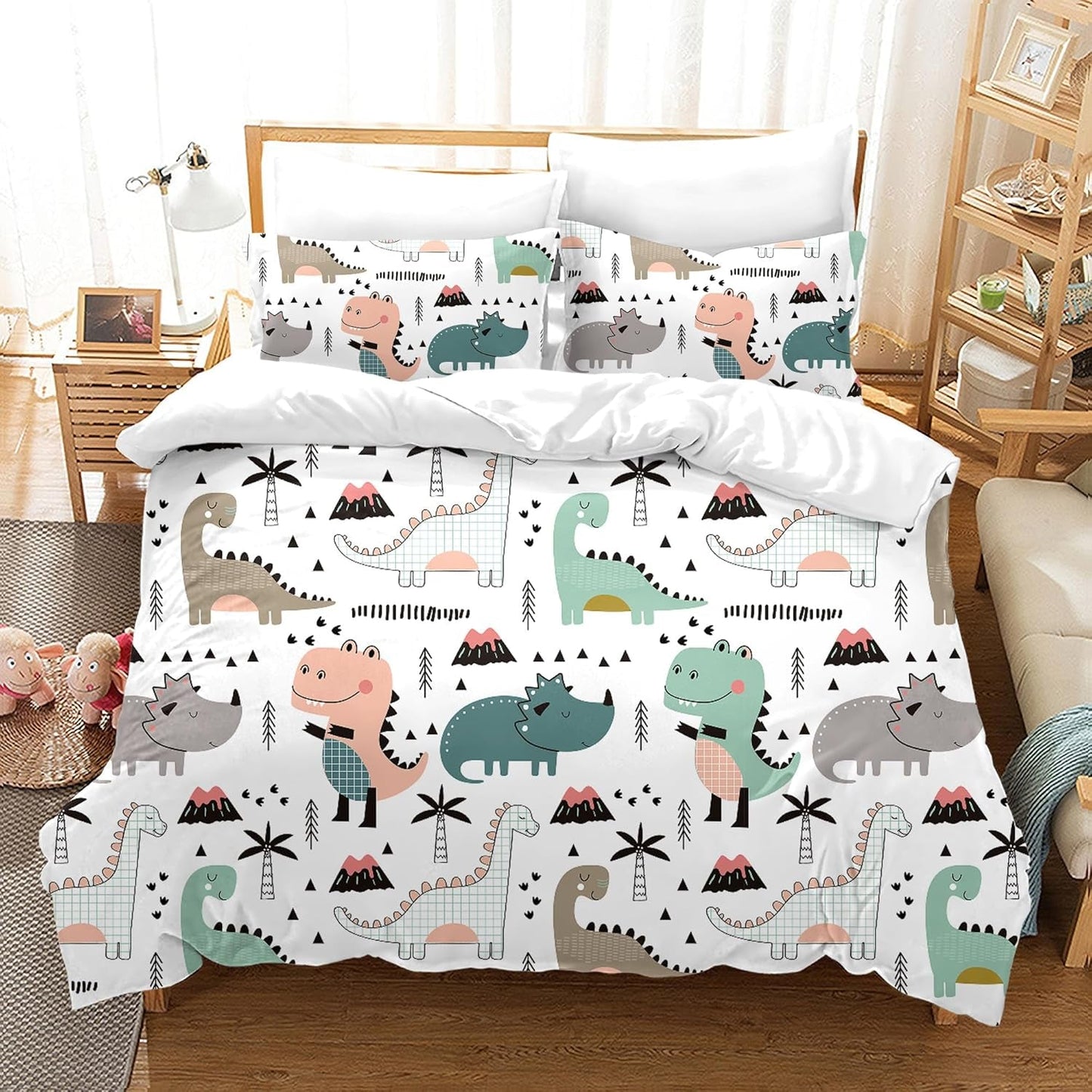 Linge de lit enfant, Dinosaure Linge de lit - enfant Naty Shop