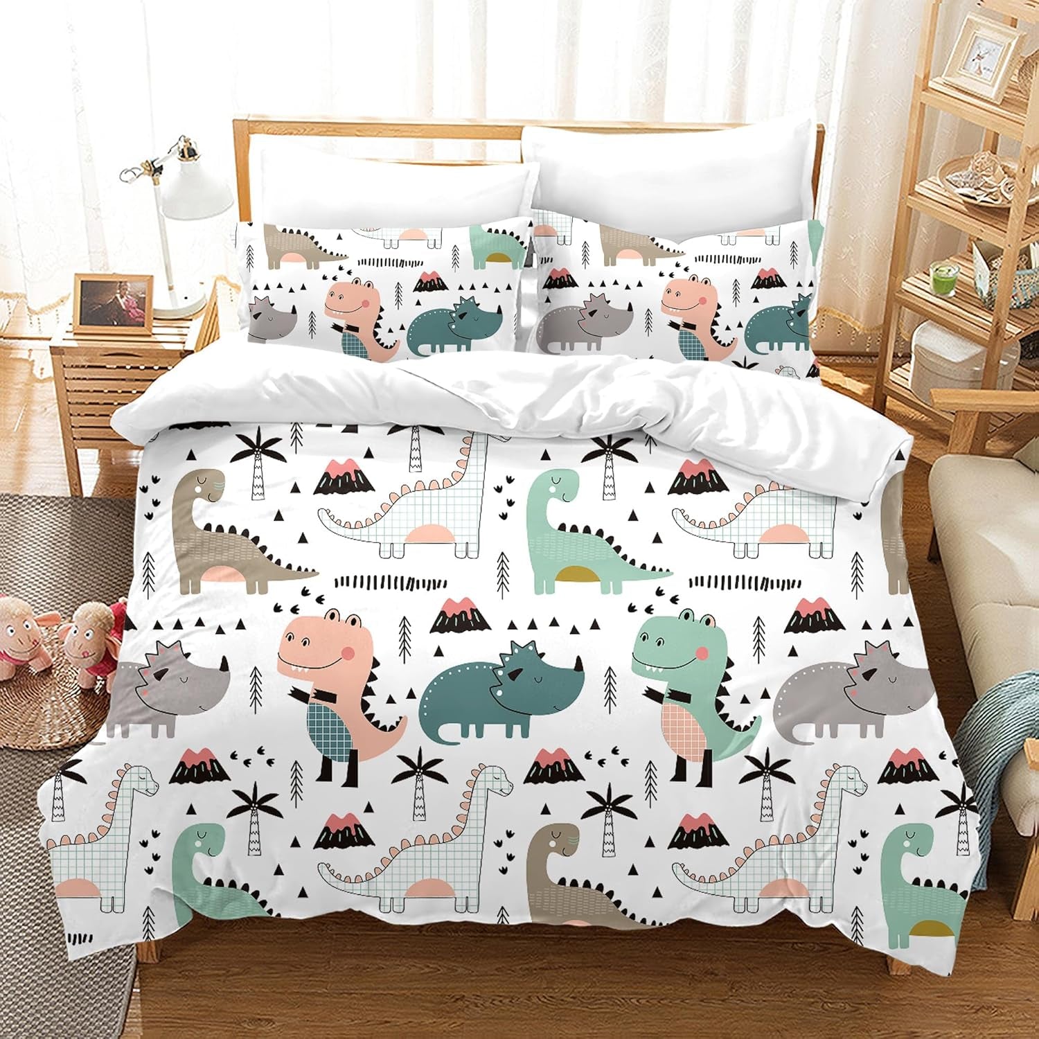Linge de lit enfant, Dinosaure Linge de lit - enfant Naty Shop