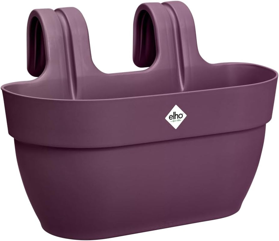 elho Vibia Campana Easy Hanger M 36 - Pot pour balcon et extérieur - Ø 36,0 x H 26,5 cm - Noir/Anthracite