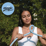 Magic Blue Hose Tuyau d'arrosage extensible de 20 mètres avec sac et buse de pulvérisation