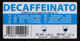 Capsules de café Decaffeinato compatibles Nespresso 5,6g x 100 capsules