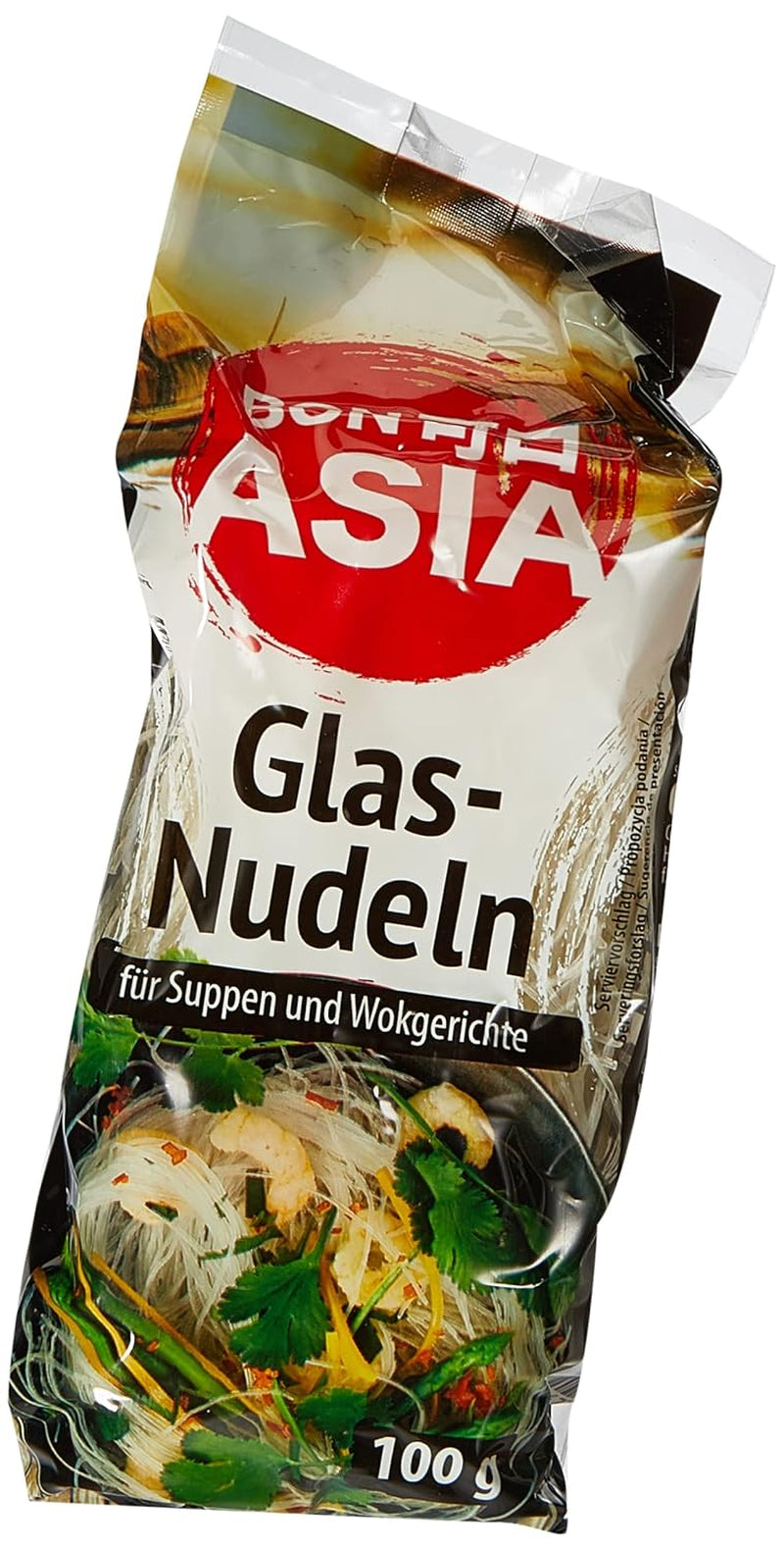 Nouilles en verre BONASIA, longues, paquet de 15 (15 x 100 g)