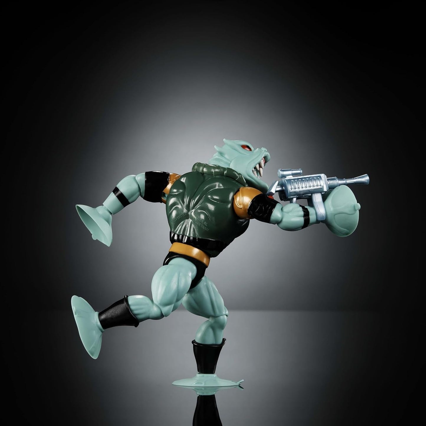 Figurine d'action Masters of the Universe Origins Leech de la collection Cartoon, env. Monstre à succion de 14 cm de haut de la série TV des années 80, design et accessoires avec de nombreux détails, figurines JBM83 Naty Shop