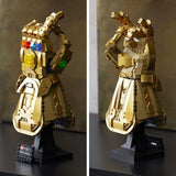 LEGO 76191 Marvel Super Heroes Infinity Glove Avengers Thanos Glove Modèle de construction pour adultes Article de fan Cadeau pour hommes Femmes Elle Lui Jeux de construction Besuche den LEGO-Store