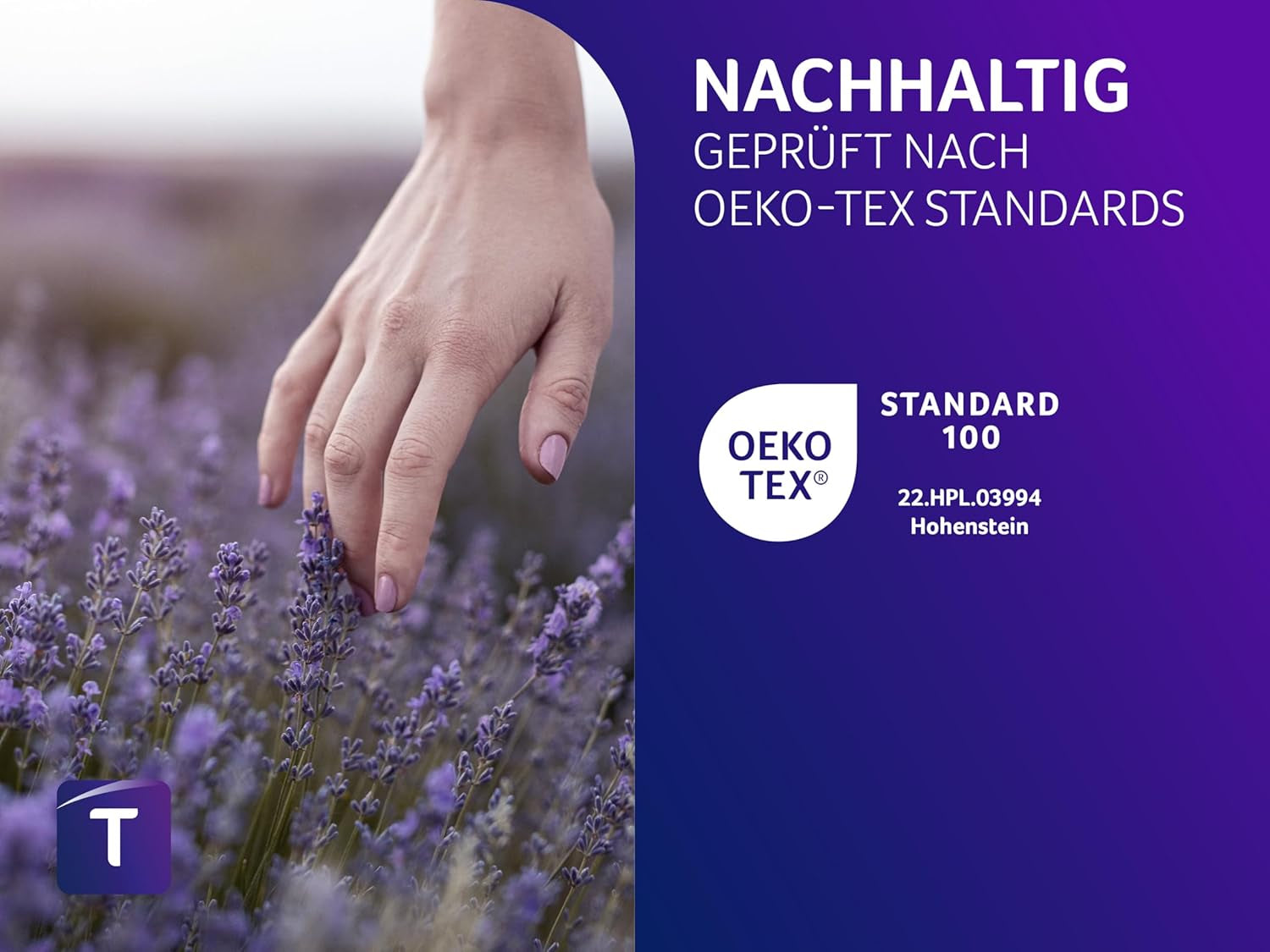 Oreiller orthopédique dorsal/lombaire Traumnacht avec noyau en mousse viscoélastique et housse en micropolaire douce pour la peau, certifié Oeko-Tex, fabriqué selon les normes de qualité allemandes