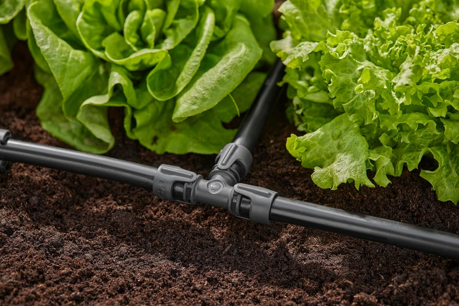 Gardena Système d'irrigation micro-goutte en T 13 mm (1/2") : connecteur pour tuyaux d'alimentation de 13 mm, branche en T, irrigation automatique, réutilisable (13201-20)