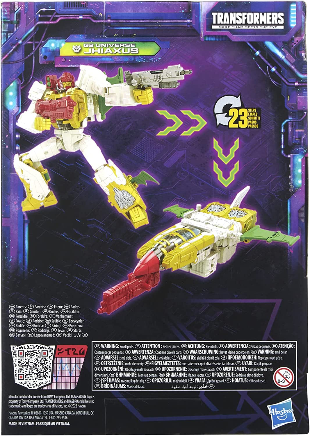 Transformers Generations Legacy Toy 17,5 cm Grande figurine Voyager G2 Universe Jhiaxus pour enfants de plus de 8 ans Figurines d'action Naty Shop