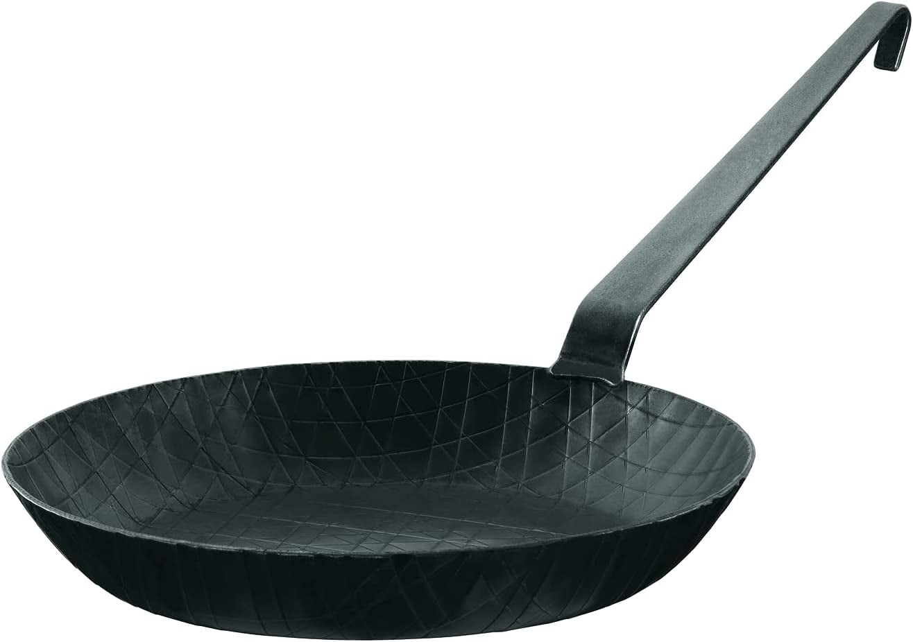 Poêle à frire en fer forgé RÖSLE série 1888, de haute qualité, bord haut pour frites croustillantes et viandes rôties rapidement, adaptée aux casseroles et poêles à griller et à induction Naty Shop