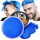 Teinture capillaire temporaire verte, ton de cheveux coiffant pour hommes femmes, pommade capillaire naturelle, cire de teinture capillaire pour fête, cosplay et Halloween, Noël, teinture capillaire temporaire en crème (100 g, vert) Naty Shop Coloration capillaire bleu 1G (1 paquet)