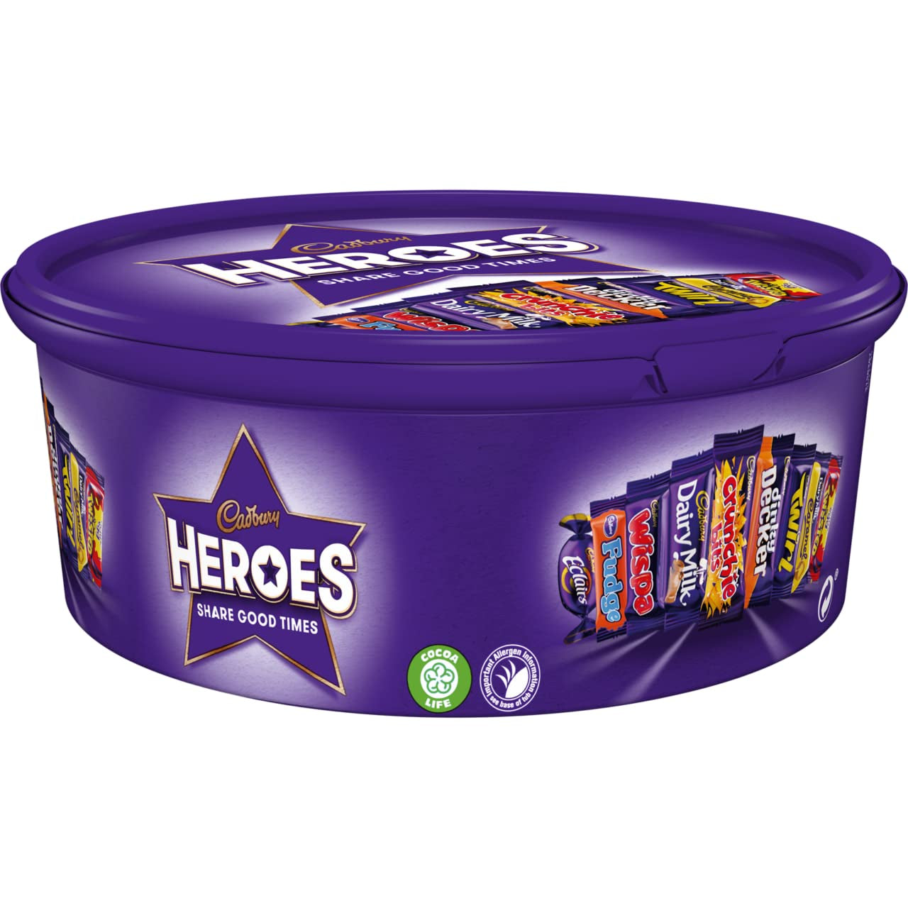 Boite de chocolat Héros 550g