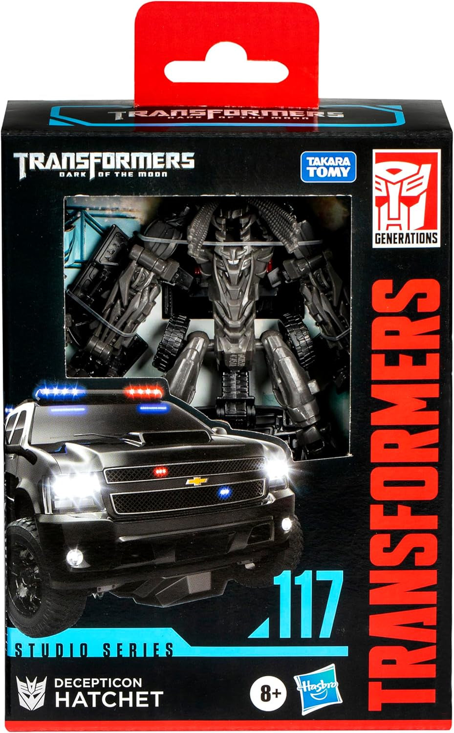 Transformers Studio Series Deluxe-Class Transformers : Le côté obscur de la Lune 94 Decepticon Hatchet Action Figure Figurines Naty Shop