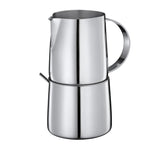 Cilio DELIZIA Dent et tasse de lait | Service à café | Tasse et récipient à lait en acier inoxydable | Empilable | Avec cuillère | Portions 250 ml de lait et 220 g de sucre