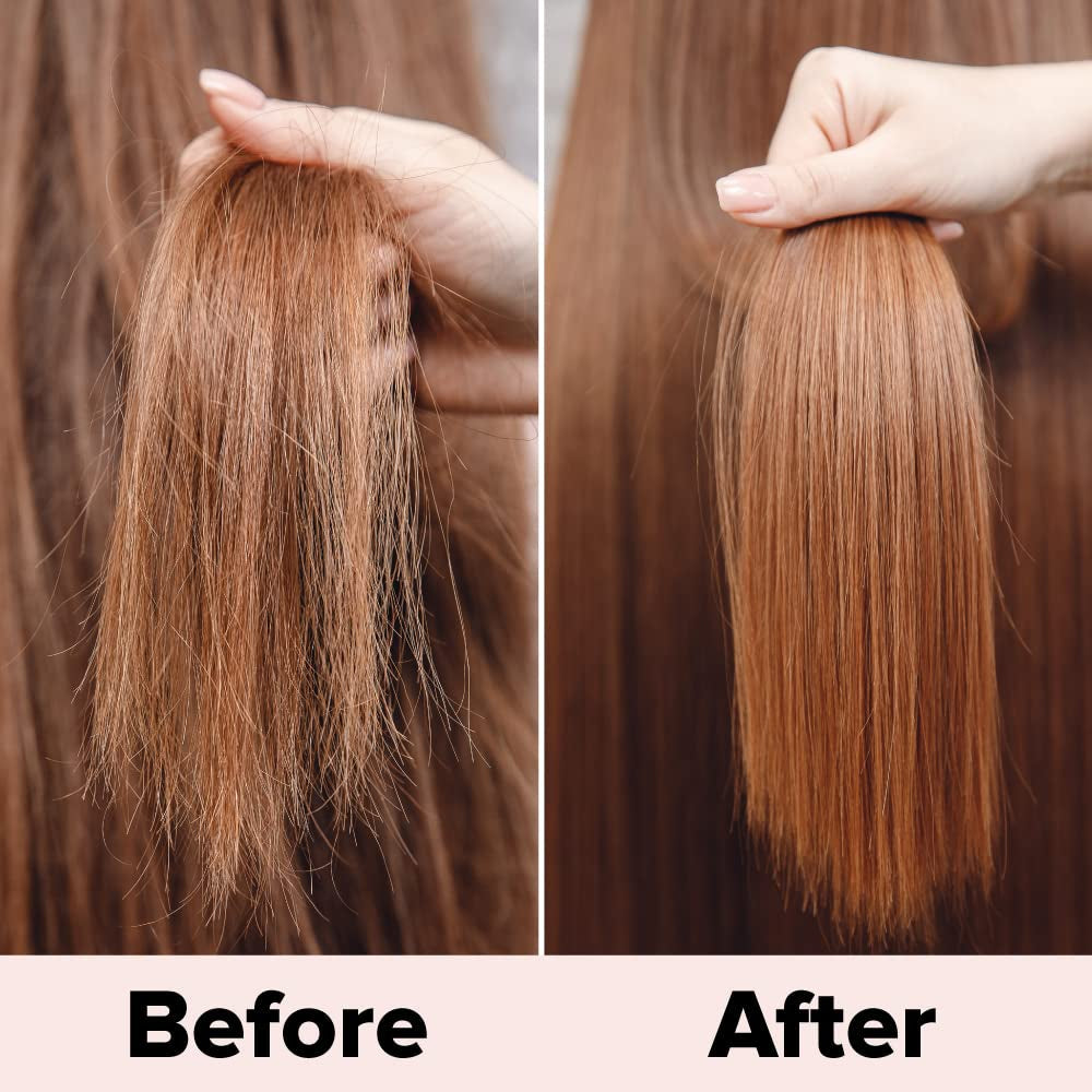 MOÉRIE Spray minéral ultime pour la croissance des cheveux pour des cheveux plus longs, plus épais et plus fournis - avec biotine et caféine - Produits capillaires végétaliens, sans paraben, tous types de cheveux, inverse la chute des cheveux - 2 mois d'approvisionnement Soins capillaires Naty Shop