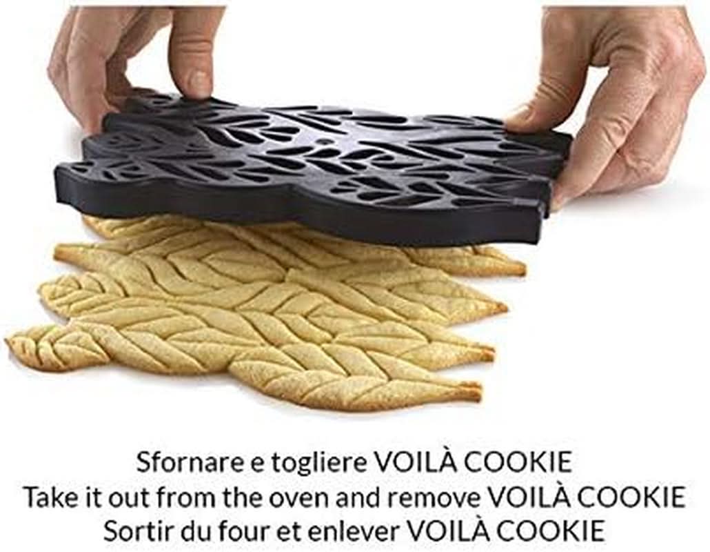 Silikomart, Voila Feuilles de Biscuit, 240mm X 150mm, hauteur 20mm Cuisine Naty Shop