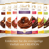 Lindt Creation Hazelnut De Luxe Bar - Chocolat noir aux noisettes croquantes dans une garniture crémeuse