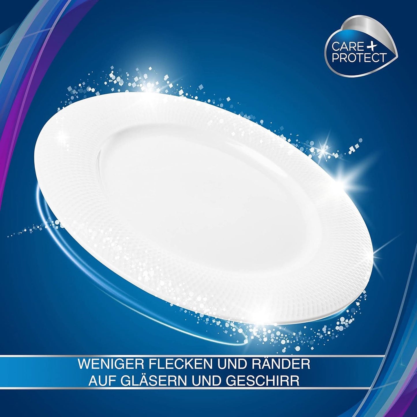 CARE + PROTECT - Produit de rinçage universel Extra Shine pour lave-vaisselle / Pour tous les lave-vaisselle / Séchage rapide / 500 ml Détergents de cuisine Naty Shop