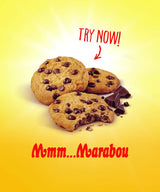 Daim Cookies Marabou Daim XL 10x184 g - Morceaux croustillants de Daim dans un délicieux biscuit