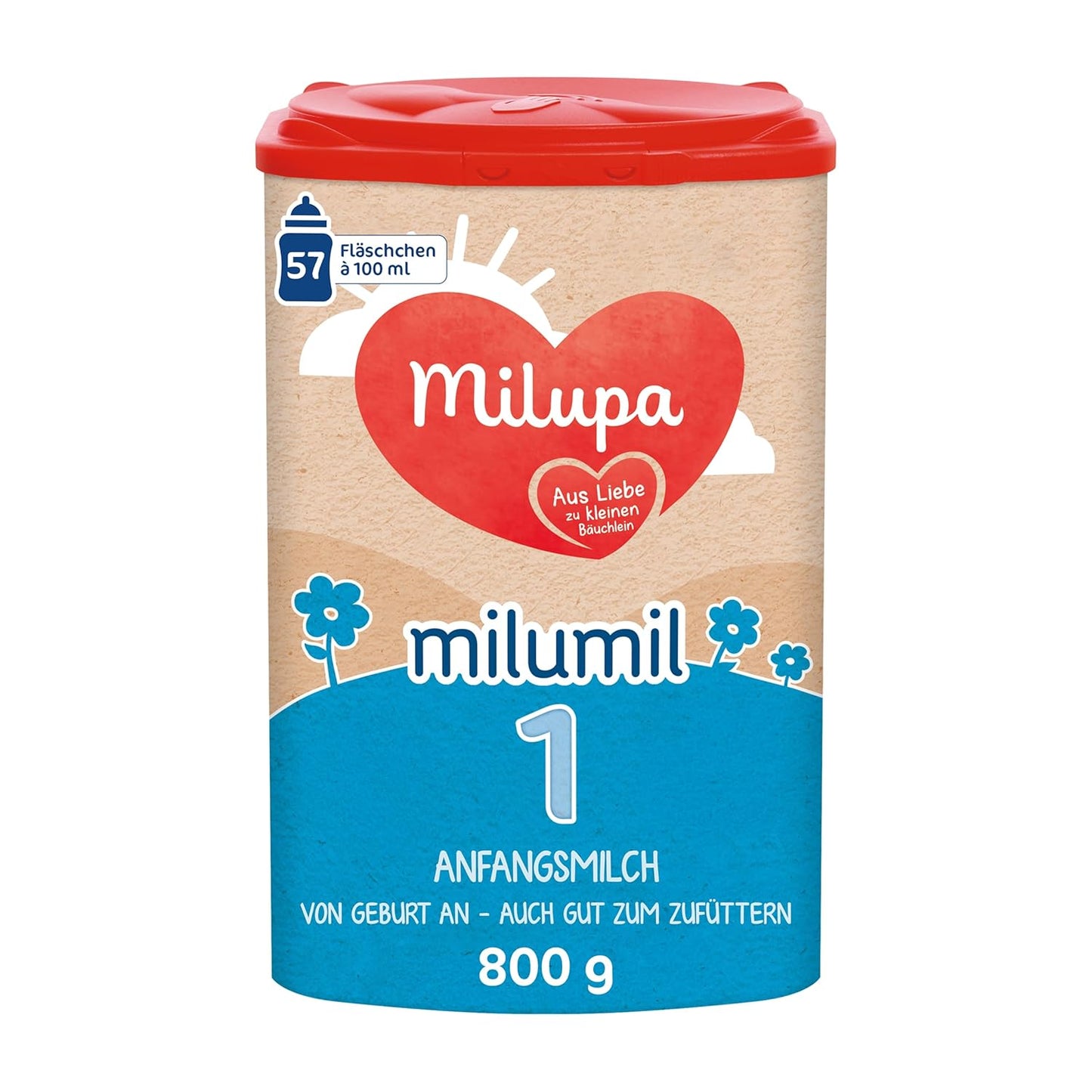 Milupa Milumil Pre, Lait en poudre pour bébés - Avec nutriments importants et sans huile de palme - 800 g Naty Shop 800 grammes Milumil 1