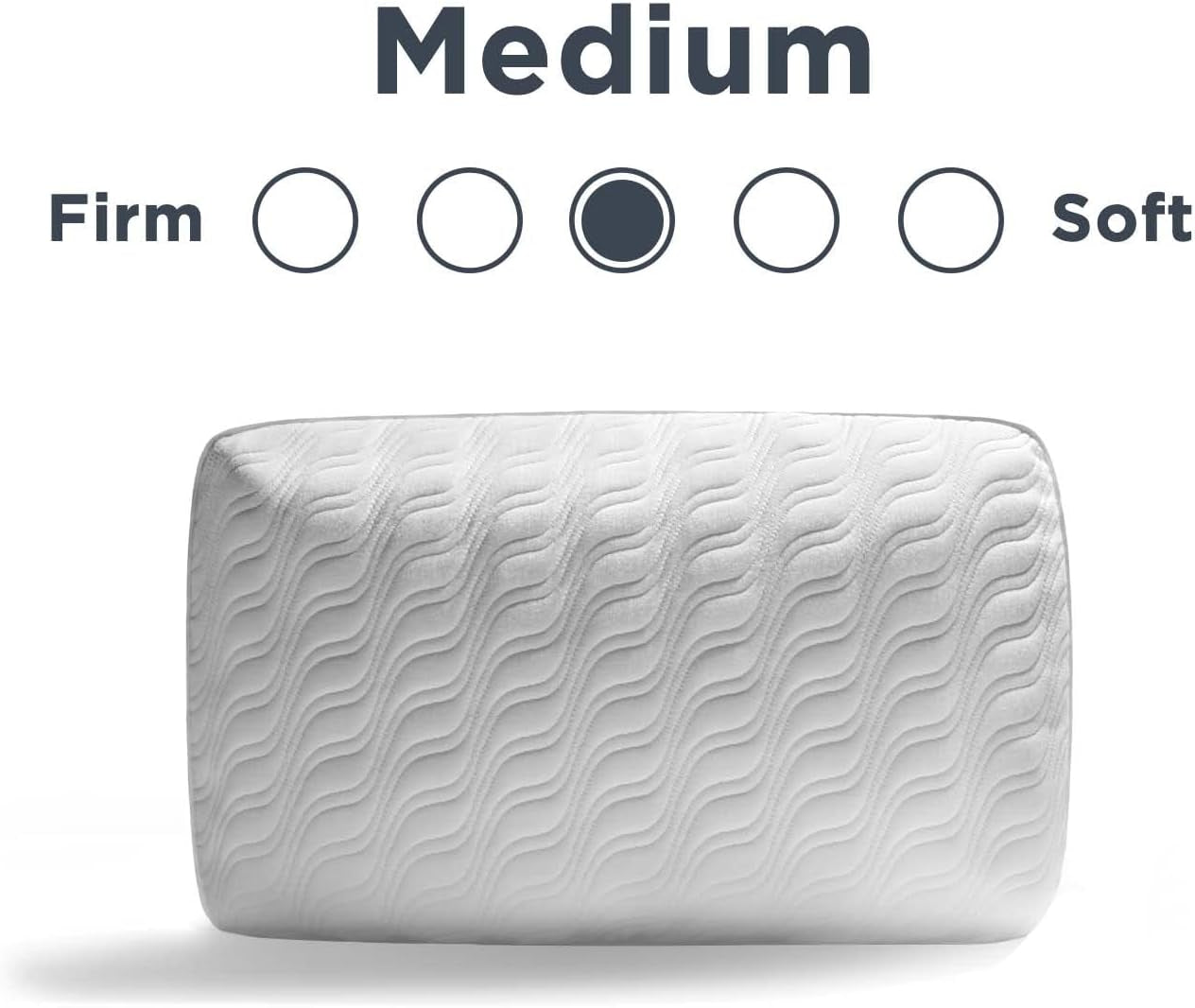TEMPUR-PEDIC Oreiller Tempur-Cloud Prohi, mousse à mémoire de forme, blanc/jardin opulent, oreillers standard King Naty Shop