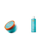 Masque Fortifiant Capillaire Marocain Naty Shop Masque Capillaire 250 Ml (1 Pack) Pack avec Shampoing Régénérant