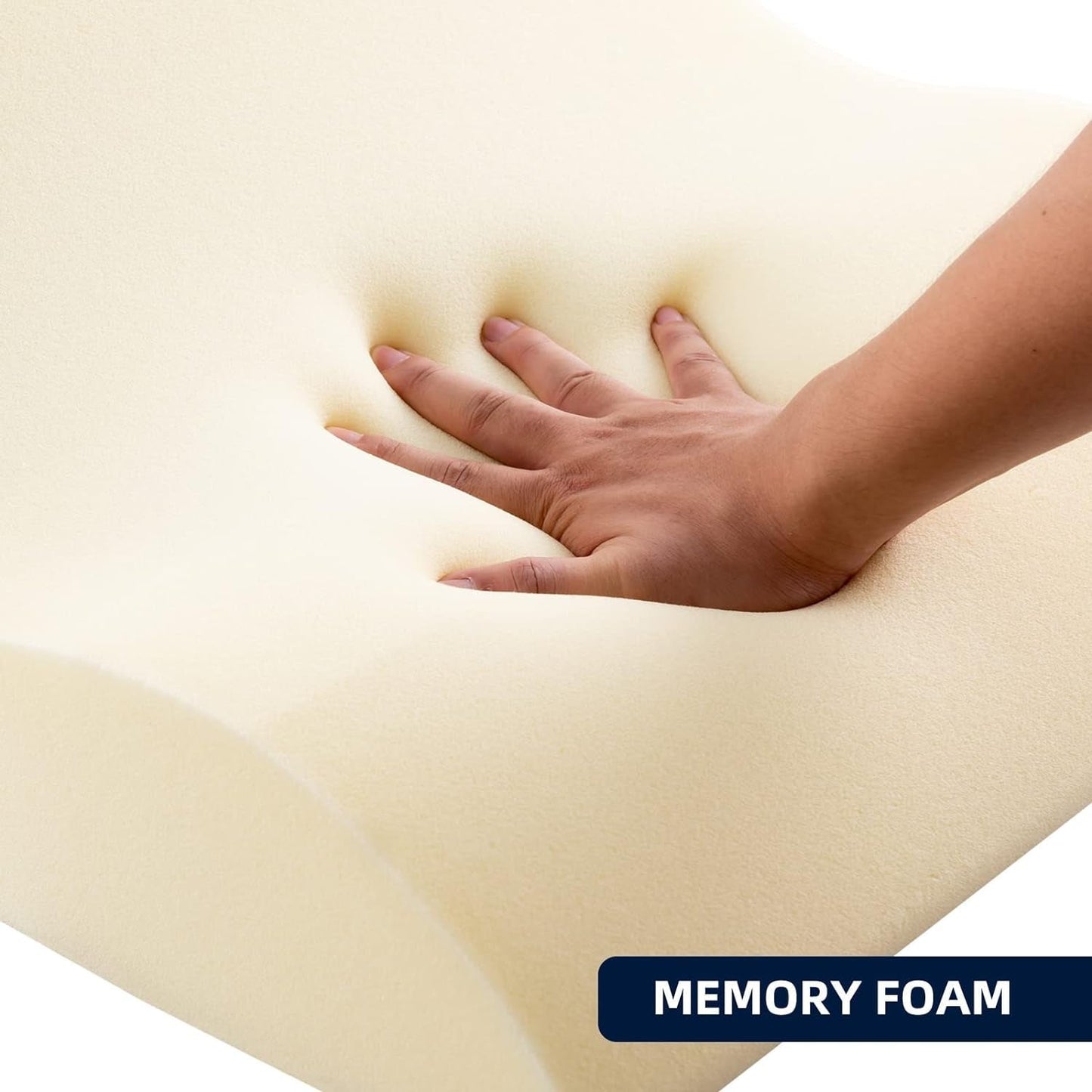 Oreiller de lecture pour lit et canapé – Oreiller en plumes en mousse à mémoire de forme – Oreiller de dossier ergonomique – Parfait pour soutenir votre dos pendant que vous vous détendez, jouez, lisez ou regardez la télévision – Large