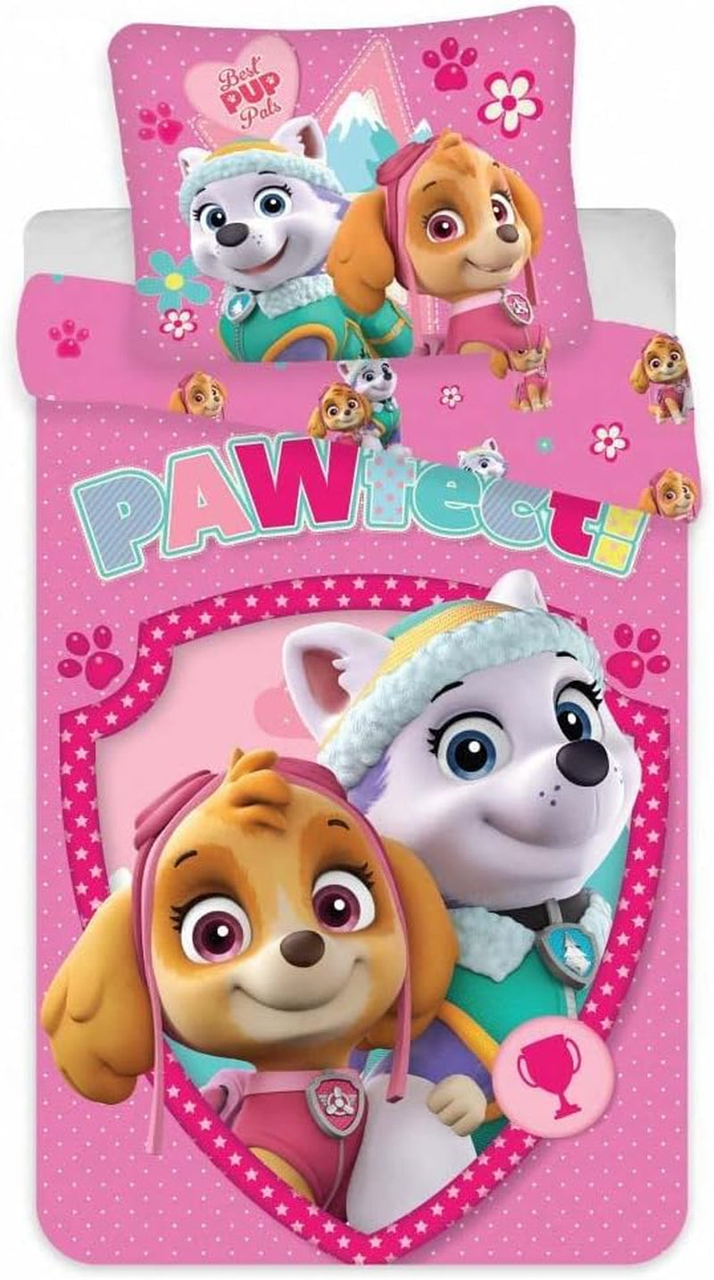 Parure de lit enfant Paw Patrol, literie en coton - enfants Naty Shop Default Title