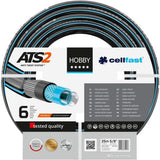 CELLFAST Tuyau d'arrosage Tuyau d'arrosage 6 Couches Tuyau d'irrigation en Tissu Double tressé résistant aux UV Tuyau Flexible Anti-algues 32 Bar 1 Pouce 25 mètres Hobby