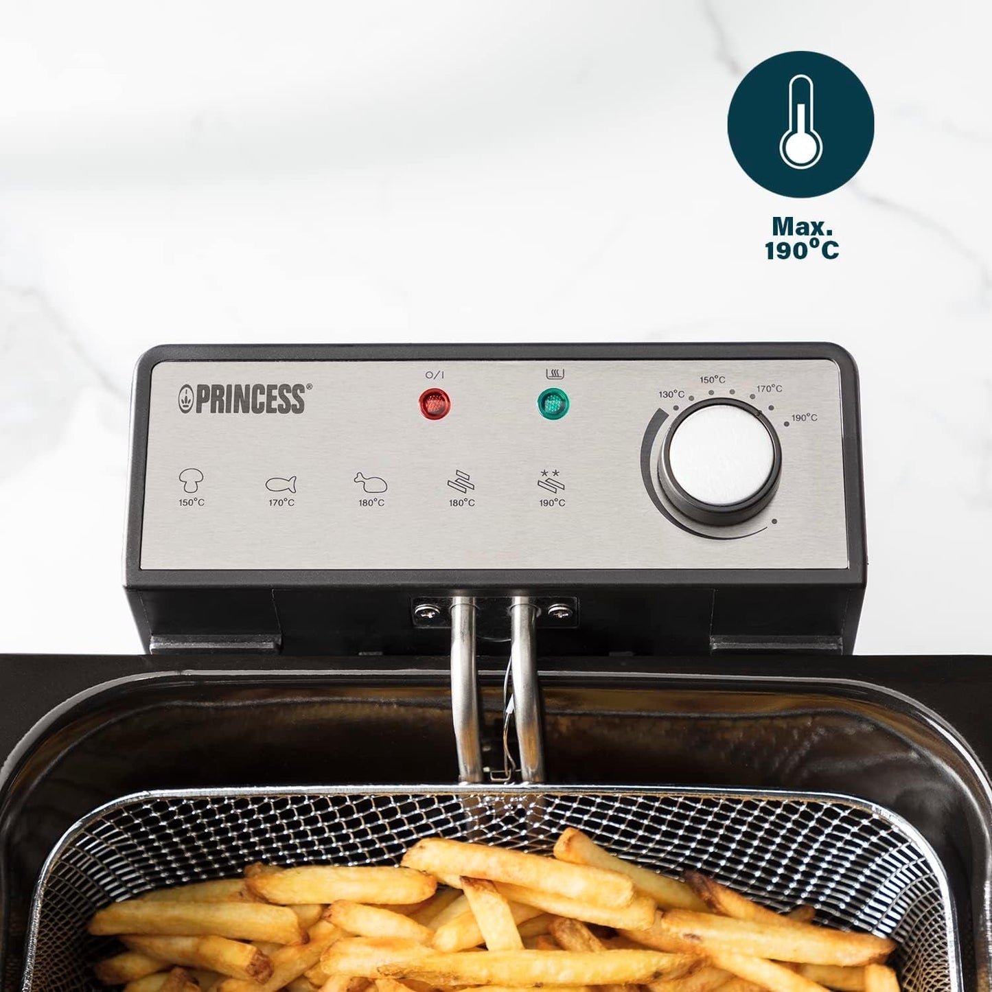 Friteuse Princess, différentes tailles Électroménager Naty Shop