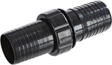 Raccord de tuyau Oase 2", noir - en PVC, pour raccorder des tuyaux de 2", diamètre 50 cm
