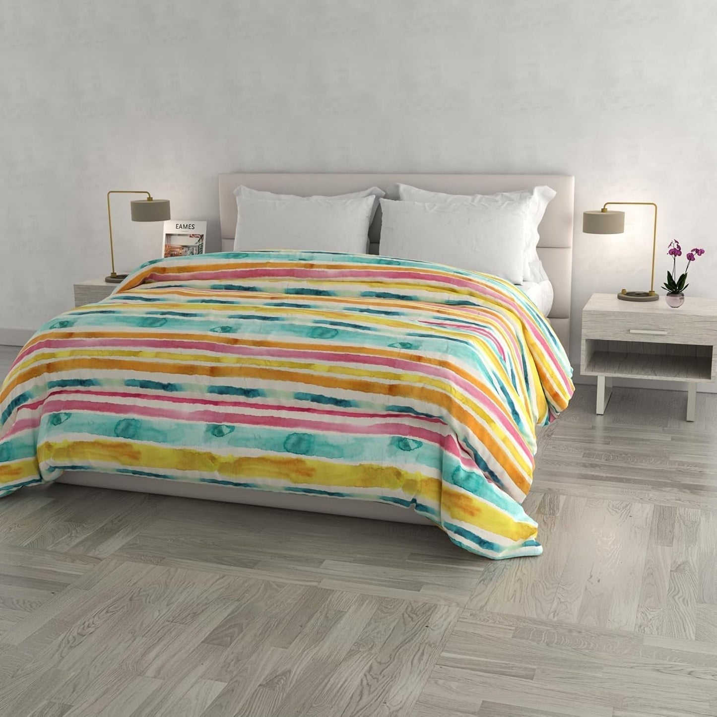 Couette d'hiver à la mode, Florence, 260X260Cm Couettes et couettes Naty Shop Fez 260X260Cm
