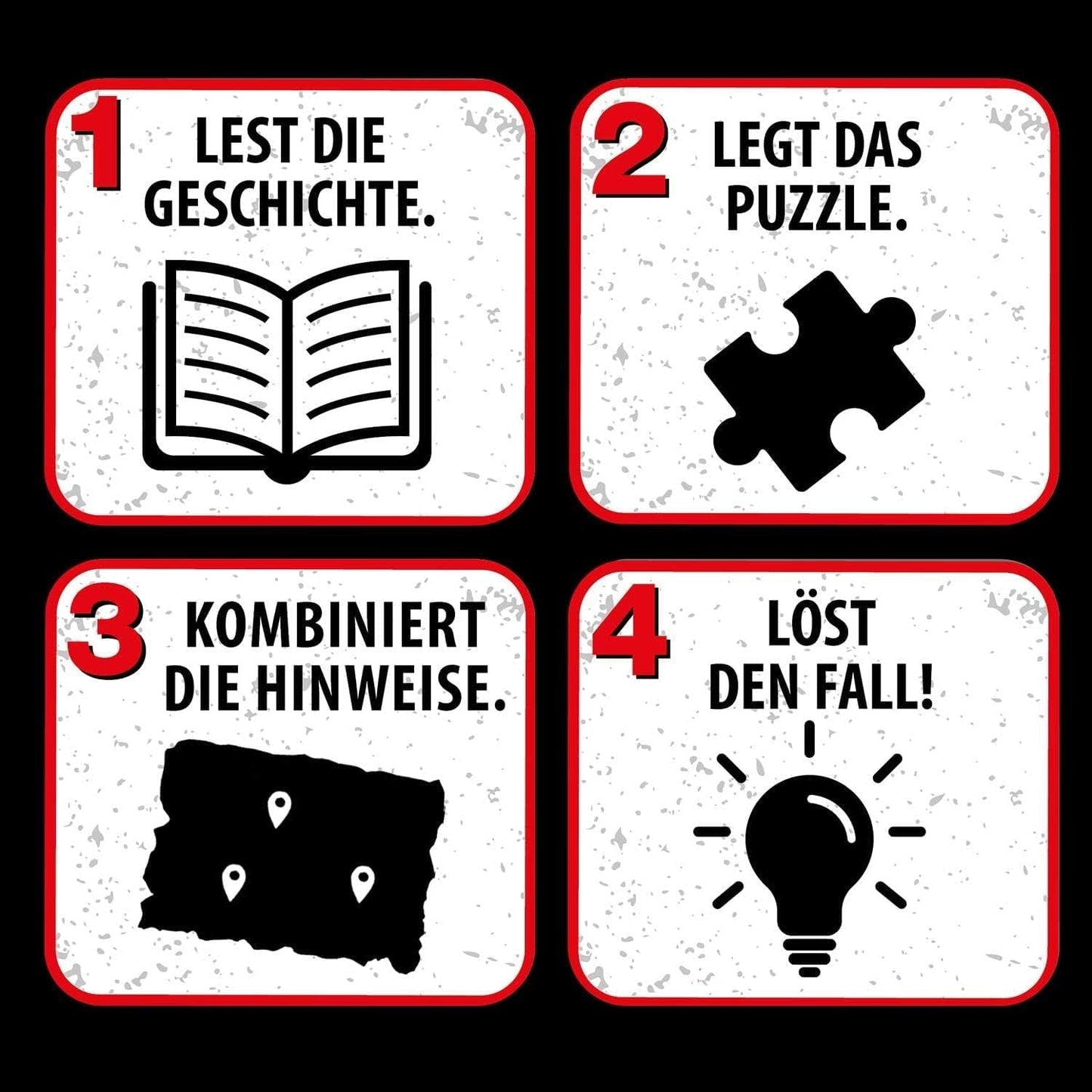 Les Trois ??? Enfants - Puzzle crime - Attention, monstre marin De KOSMOS 680664, 150 pièces, Brille dans le noir, Lecture, puzzles, résolution de puzzles, puzzle détective pour les enfants à partir de 7 ans Puzzle Naty Shop