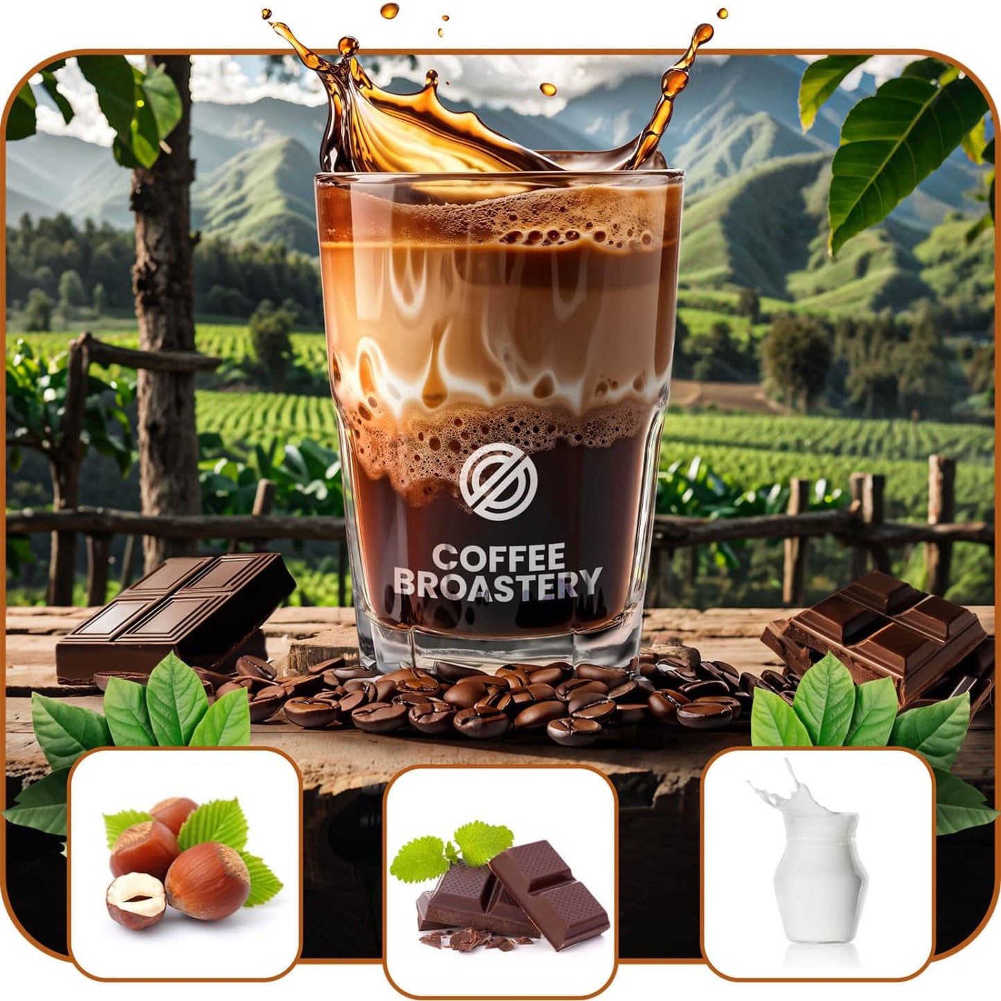 Lot de café en grains 2x1kg 2000g | Brésil Mogiana | Café brésilien | Café spécial | Fraîchement frit | Torréfacteur artisanal