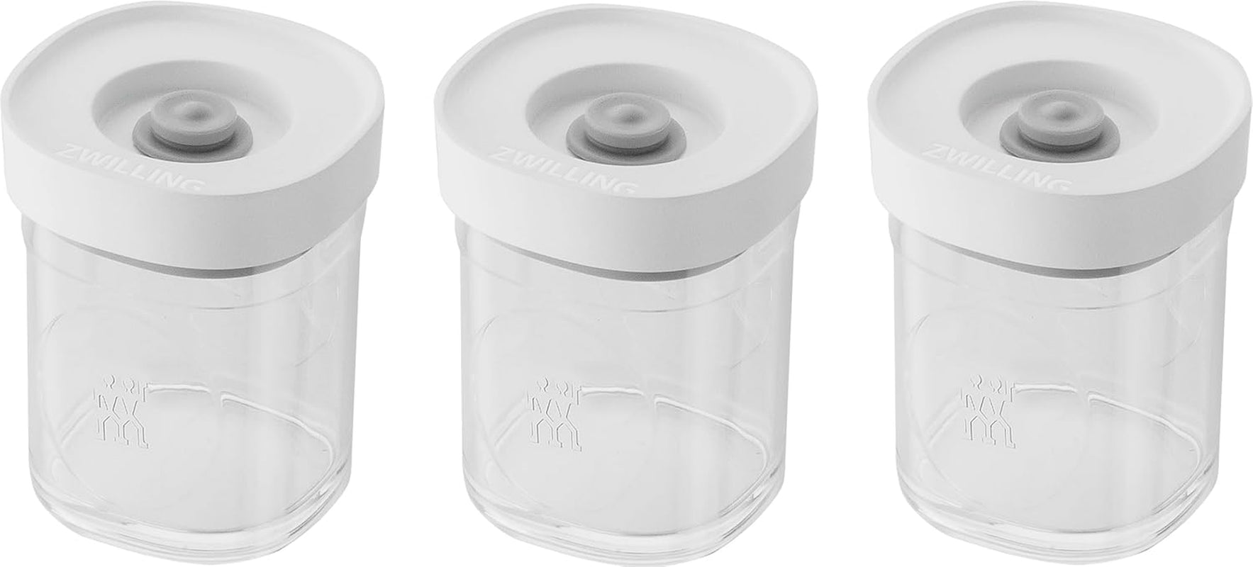 Boîte ZWILLING FRESH & SAVE CUBE, Taille 2M, Boîte de Rangement Modulaire et Empilable, Rangement Hermétique et Vidable, Passe au Lave-Vaisselle, Boîtes de Conservation Alimentaires Transparentes Naty Shop Xs
