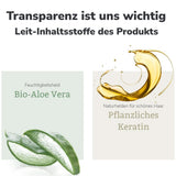 Lavera Care Basis Sensitiv 2 en 1, Shampoing et gel douche à l'aloe vera bio et kératine végétale, 250 ml Douche et bain Naty Shop