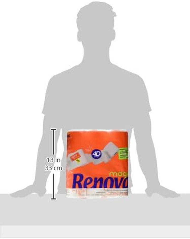 Papier toilette Renova, 7 paquets de 9 rouleaux - 63 rouleaux au total