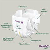 Couches Bambo Nature Premium Eco, taille 6, 1,63 kg