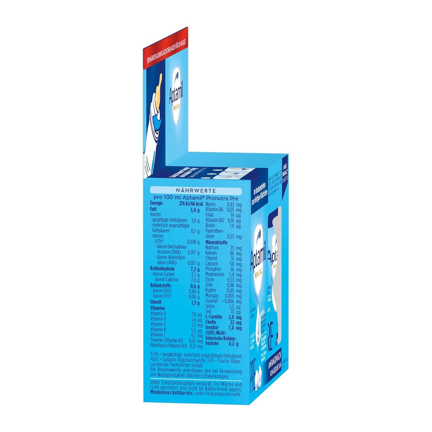 Aptamil Pronutra-ADVANCE PRE, buvable, 4x2x90ml (Packung mit 4)