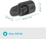 Bouchon d'étanchéité Gardena Micro-Drip-System 13 mm (1/2") : fermeture pratique pour tuyaux de 13 mm, technologie de connexion simple et rapide, réutilisable (13205-20)