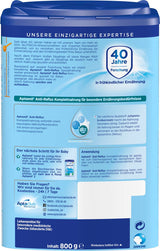 Aptamil Anti-Reflux - Formule Complète Dès la Naissance Gestion Diététique Vomissements & Régurgitations Aliment pour Bébé Lait en Poudre 1 x 800 g