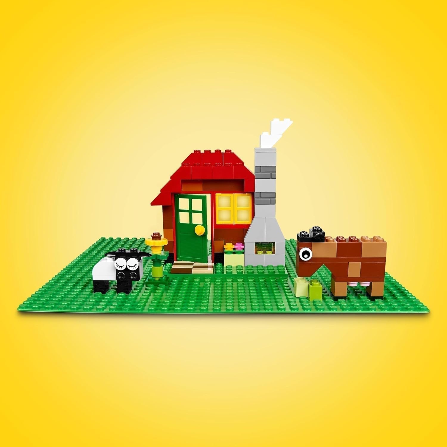 LEGO 11023 Plaque de construction classique verte, plaque de base carrée avec évidements 32X32 comme base pour la construction et d'autres ensembles LEGO Jeux de construction Besuche den LEGO-Store