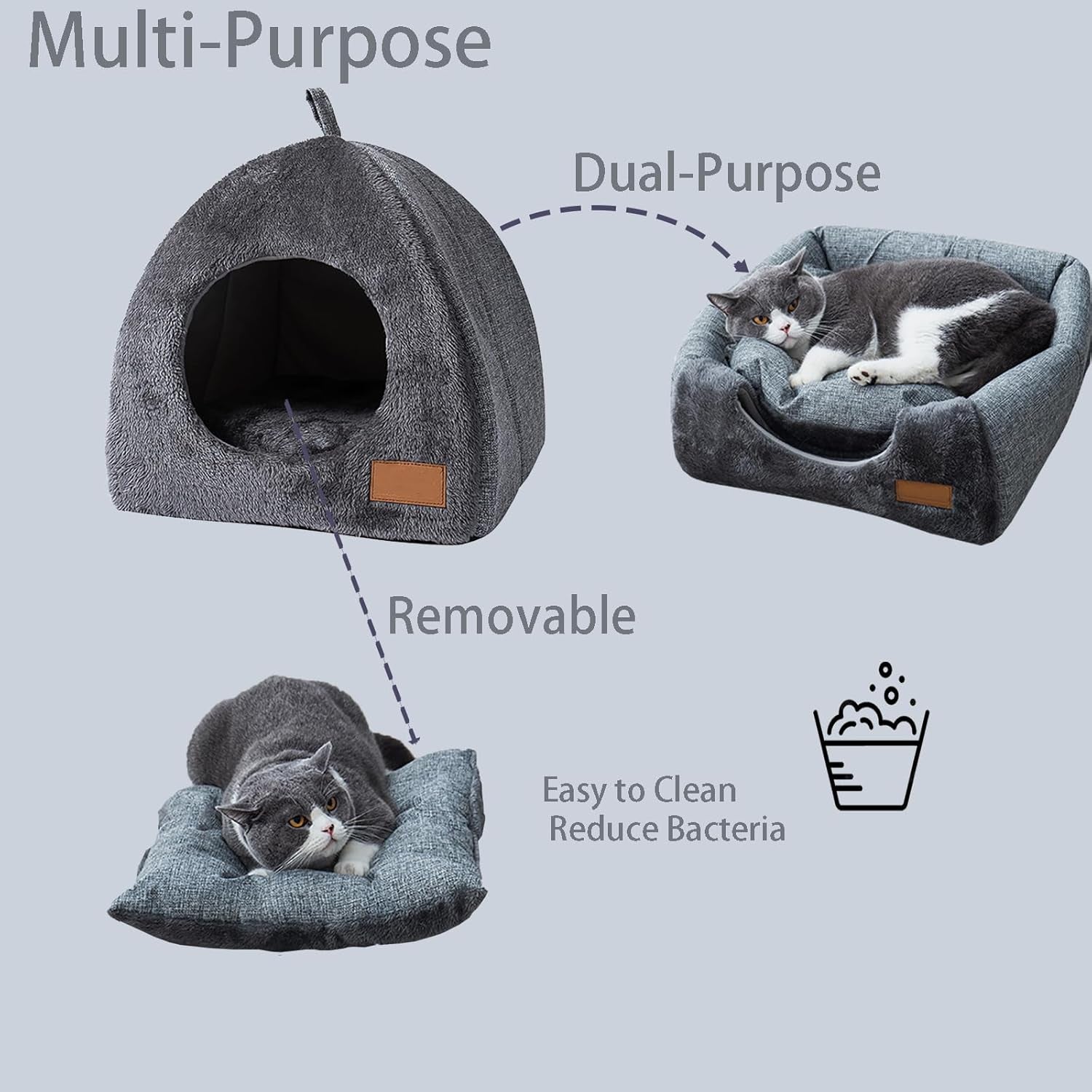 Couvertures et meubles, Animaux, Grottes et maisons, Chats, Lits pour chats, Chats - lits, matelas